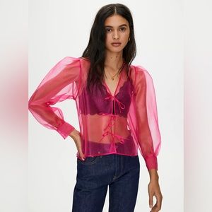 Aritzia-Little Moon Blouse